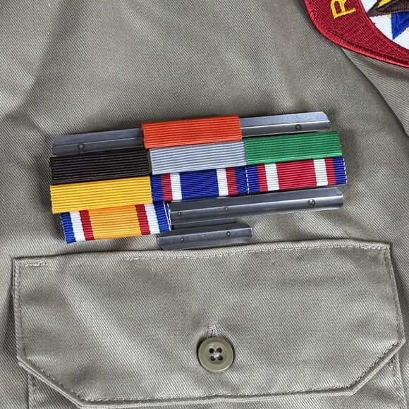 Royal Rangers Patches Long Sleeve Button Troop 20 Mo 50th anniv Dickies L - Picture 4 of 12